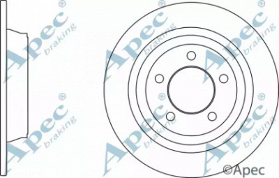 APEC BRAKING dsk3122 -  Тормозной диск